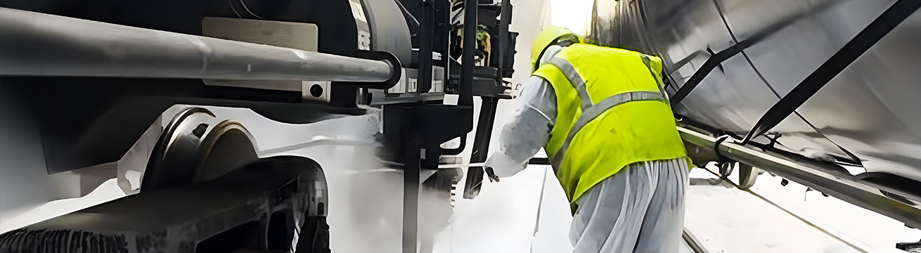 Railcar Pressure Washing